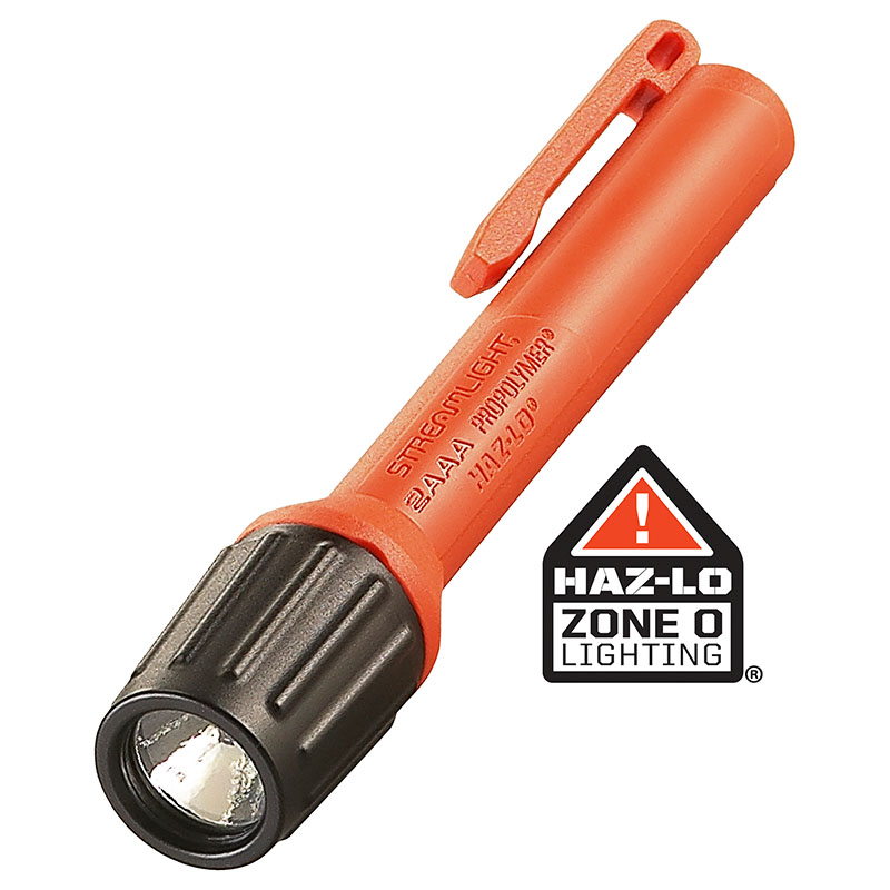 2AAA PROPOLYMER® HAZ-LO® ATEX FLASHLIGHT