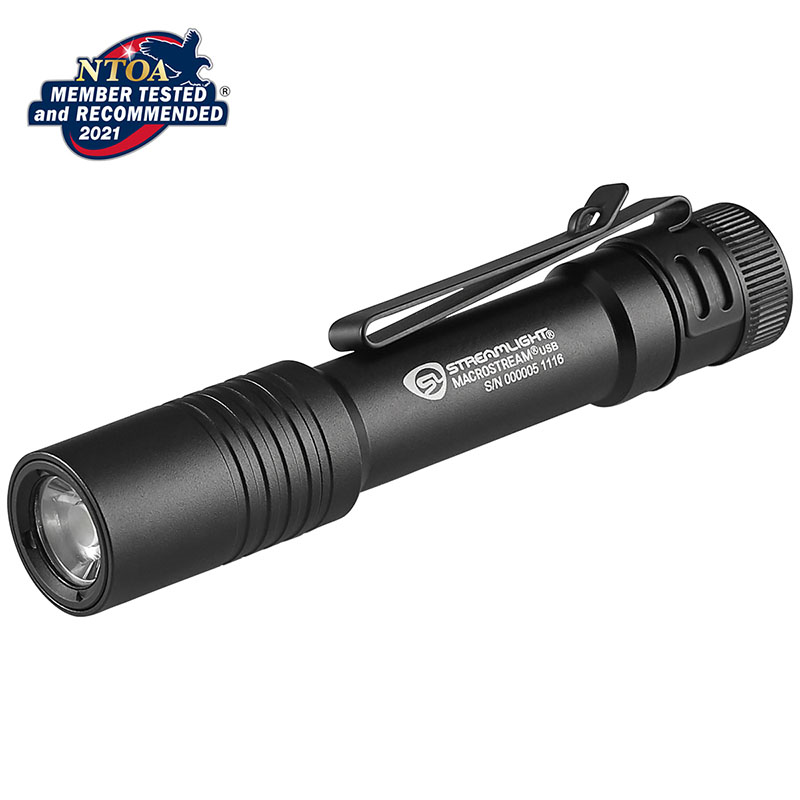 MACROSTREAM® USB EVERYDAY CARRY FLASHLIGHT
